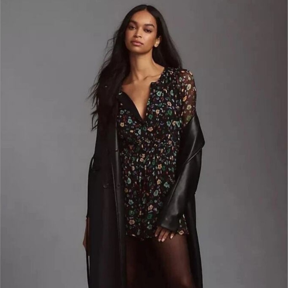 Anthropologie | Mutli Color Leopard Romper